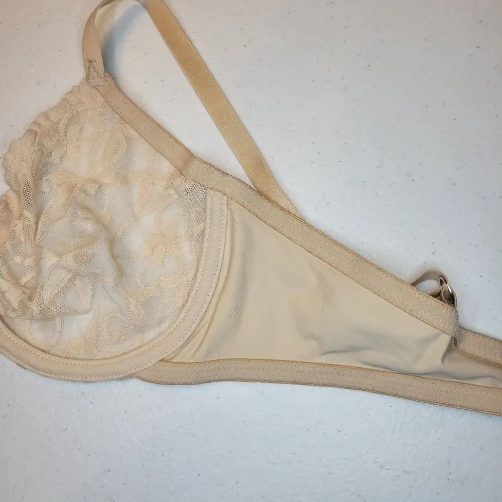 WACOAL 65560 Full Figure Halo Lace Full Coverage Underwire Bra Women's 36C